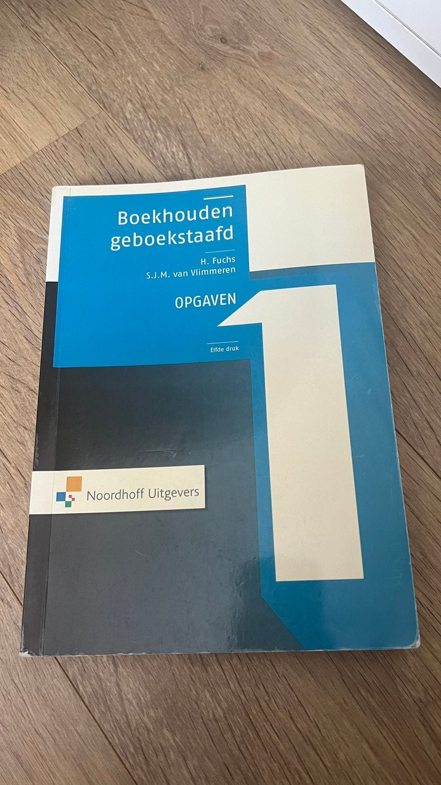 Boekhouden geboekstaafd 1 opgaven, Ophalen of Verzenden, Zo goed als nieuw, Accountancy en Administratie