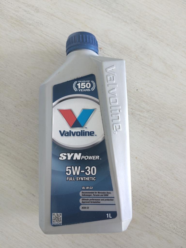 Valvoline SynPower 5W-30 Vol Synthetische Motorolie 1L, Ophalen