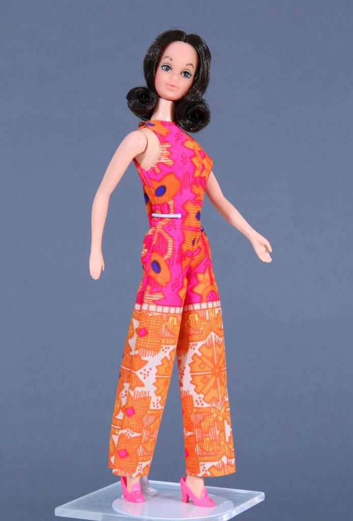 Barbie Walk Lively Steffie 1972 Vintage, Verzenden, Zo goed als nieuw, Fashion Doll