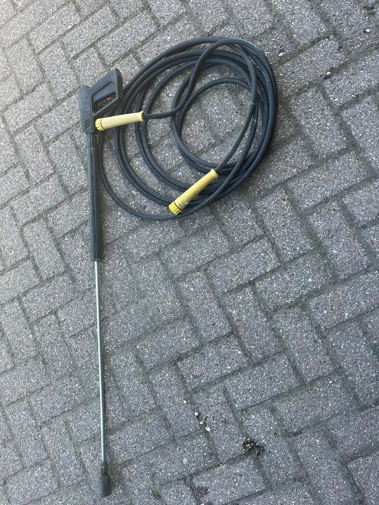 Kärcher spuitlans met hogedrukslang, Ophalen, Gebruikt, Elektrisch, Kärcher