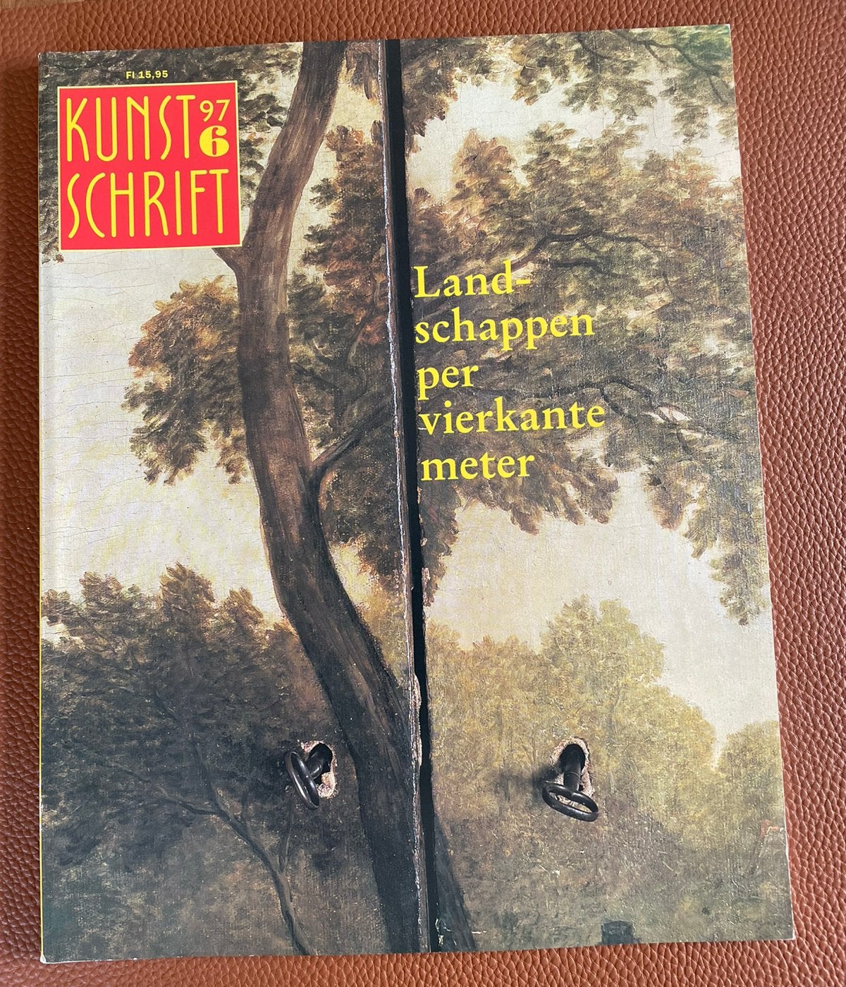 Kunstschrift 1997 nr 6 Landschappen per vierkante meter, Ophalen of Verzenden