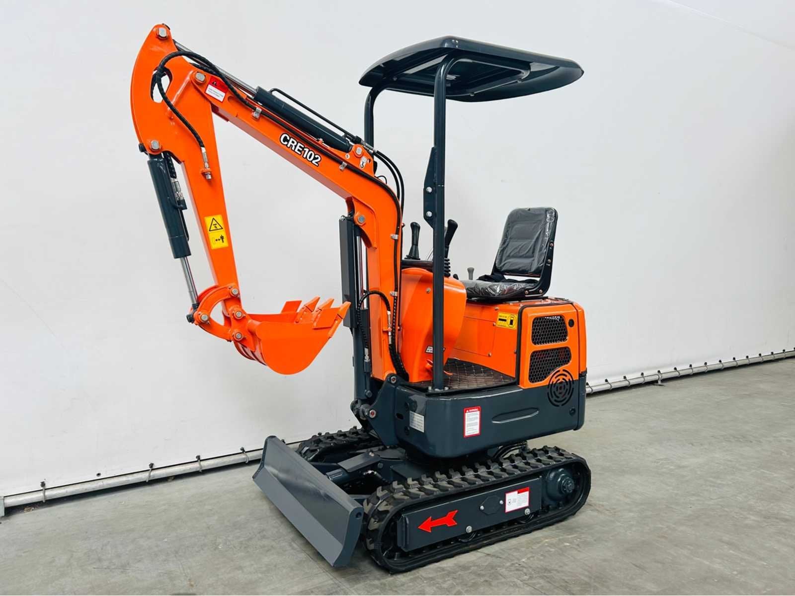 RTE - 2025 - CRE102 - Minigraafmachine 1020KG, Zakelijke goederen, Graafmachine