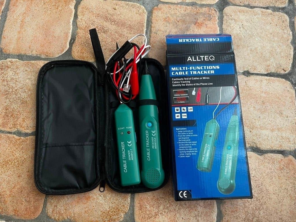 Alltex Multi Functionele cable tracker kabelzoeker, Ophalen of Verzenden, Zo goed als nieuw, Multimeter