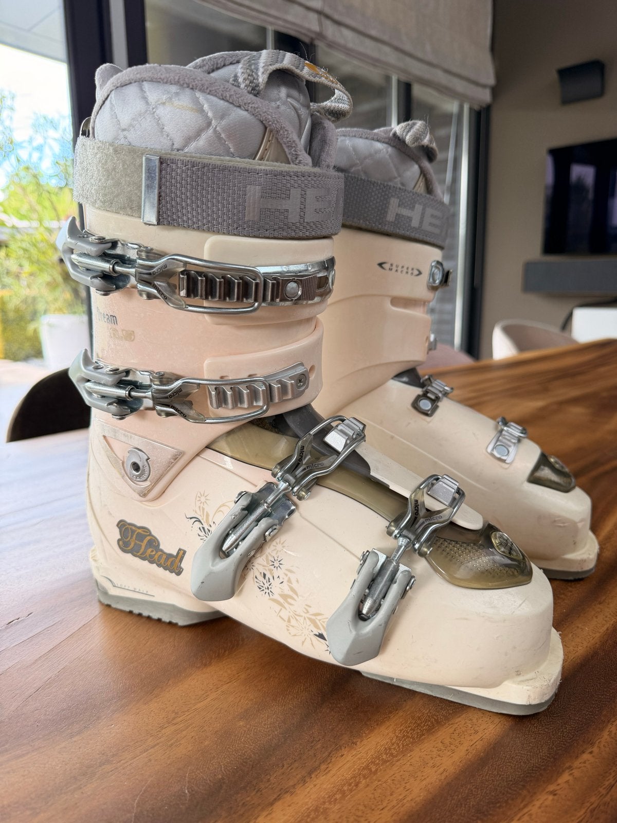 Head Dream 100 skischoenen - Dames, Sport en Fitness, Ophalen, Gebruikt, Schoenen, Skiën