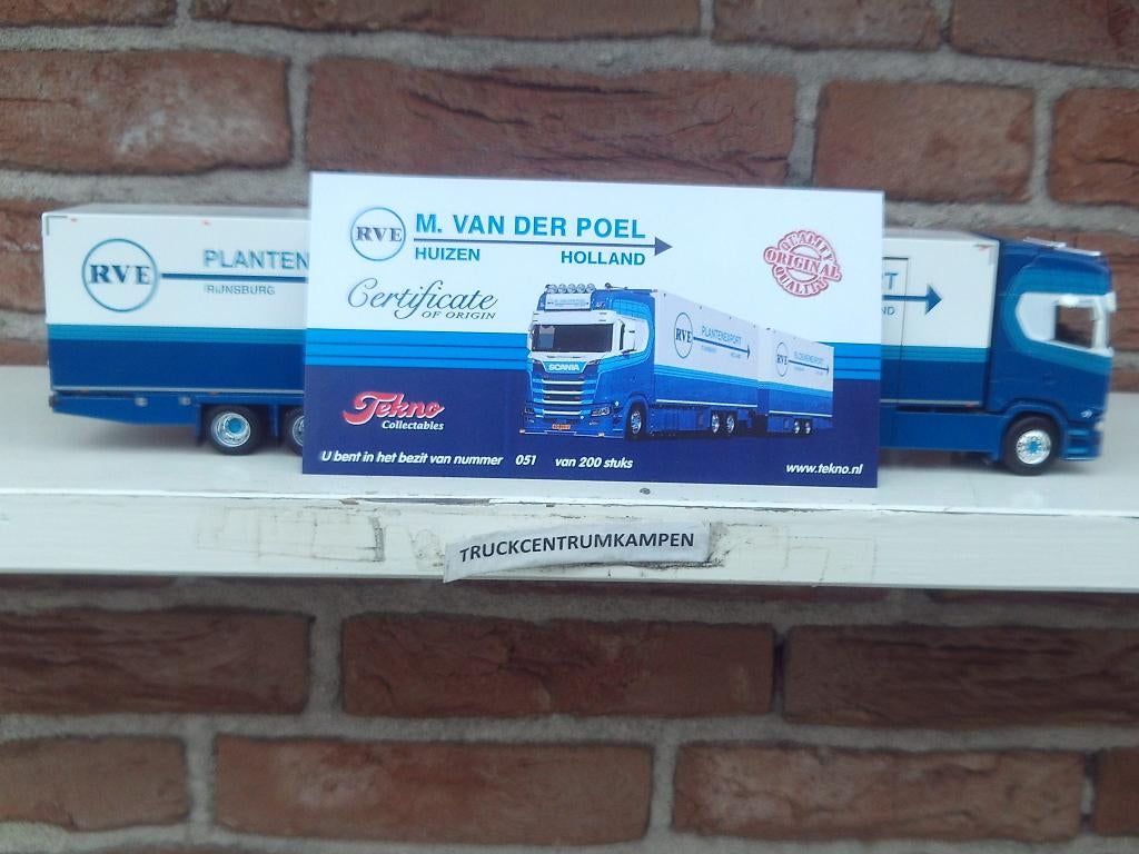 Tekno  Scania  Next  Gen  S590  van  Michel  van  de  Poel., Ophalen of Verzenden, Nieuw, Bus of Vrachtwagen, Tekno