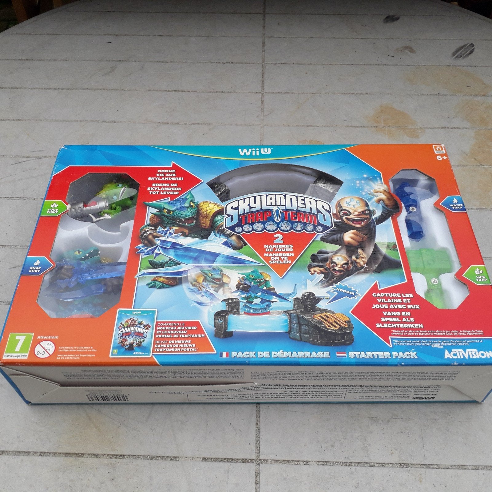 Skylanders Trap Team Starter Pack - Nintendo Wii U, 2 spelers, Zo goed als nieuw, Vanaf 7 jaar, Ophalen