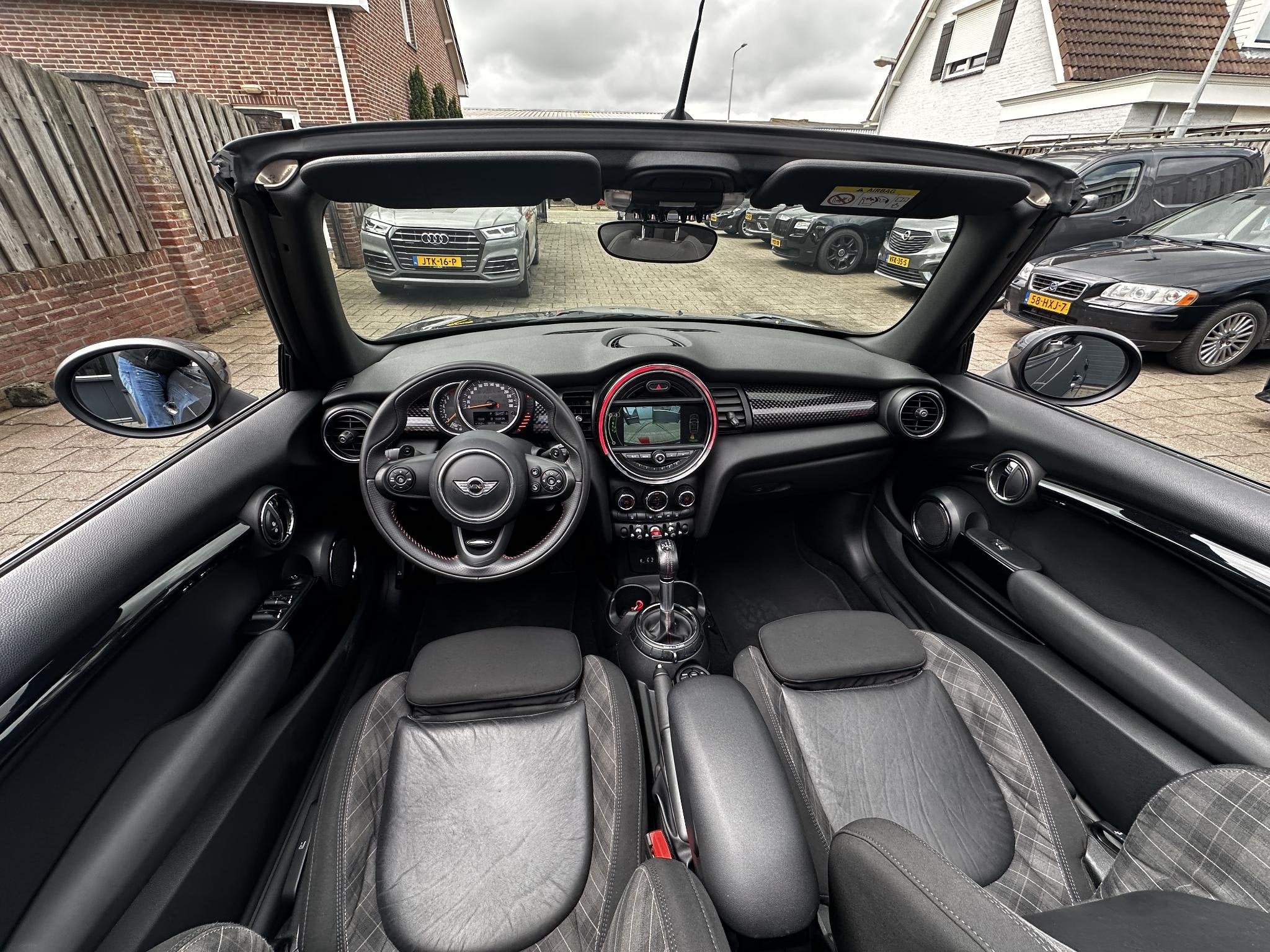 MINI Cabrio 2.0 Cooper S JCW Mini Mini Cabrio 2.0 Cooper S J, Auto's, Stof, Gebruikt, Cabriolet, 4 stoelen