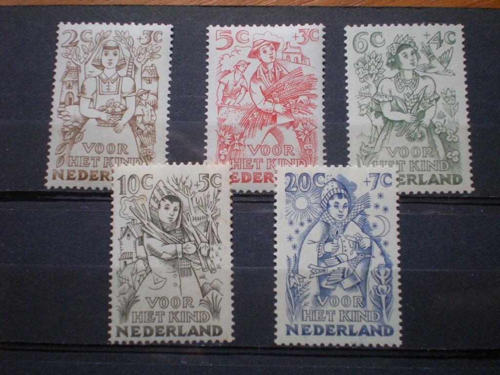 Nederland NVPH 544-548 Postfris ( S 812)..€ 1,-, Verzenden