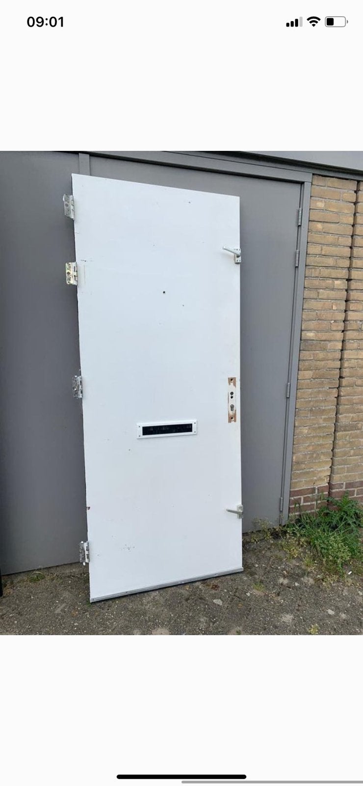 Voordeur, Ophalen, 80 tot 100 cm, Buitendeur, 200 tot 215 cm