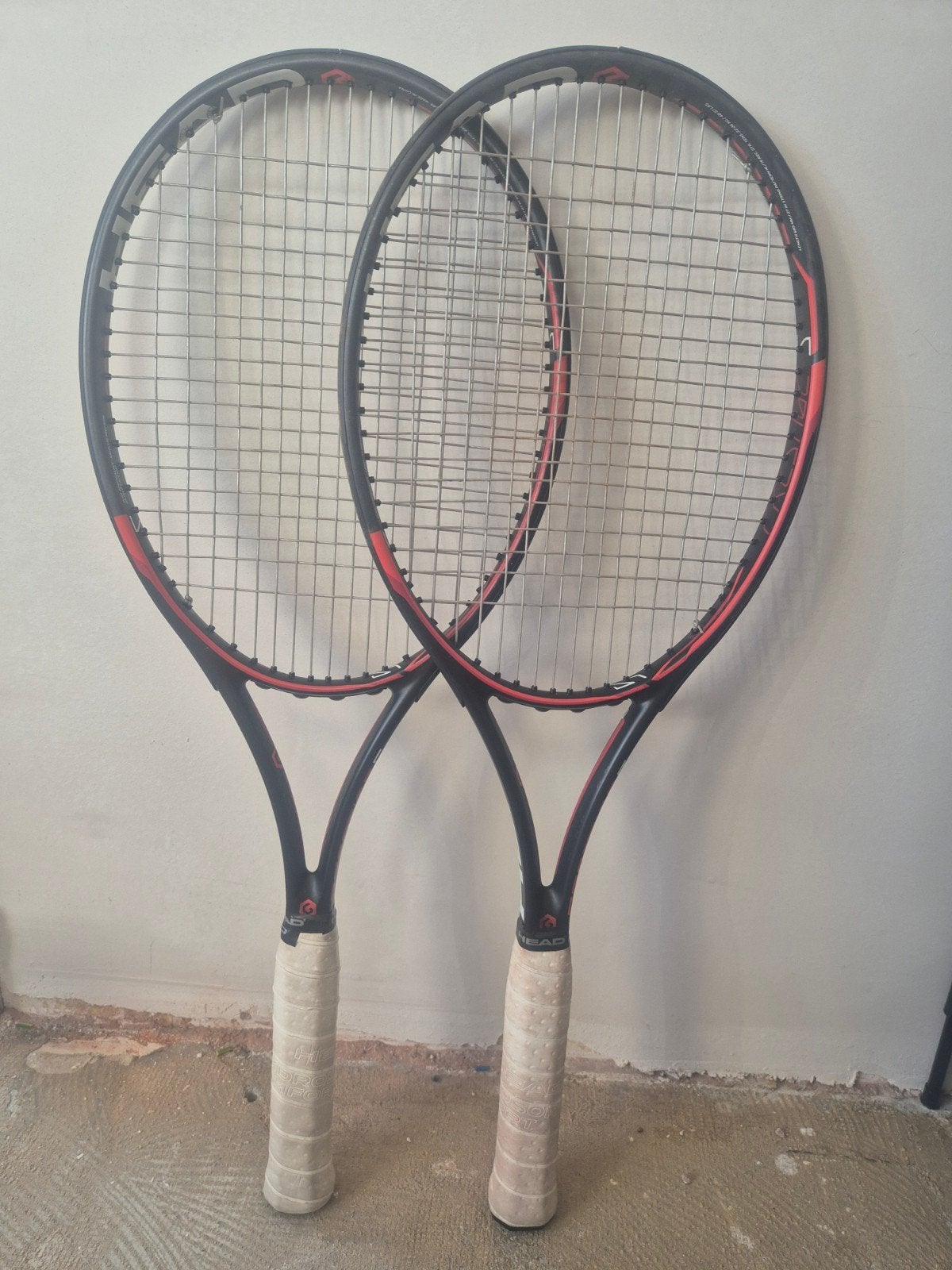 2 Head tennisrackets, Gebruikt, Head, Racket, Ophalen