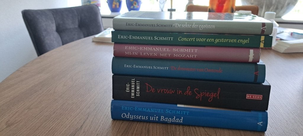 Boeken van Eric Emmanuel Schmitt, Eric Emmanuel Schmitt, Ophalen of Verzenden, Zo goed als nieuw, Praktische filosofie