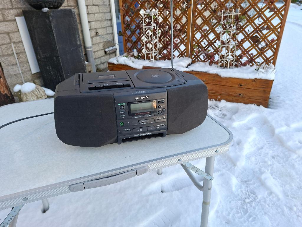 draagbare radio van philips cfd-s23, Ophalen of Verzenden, Gebruikt