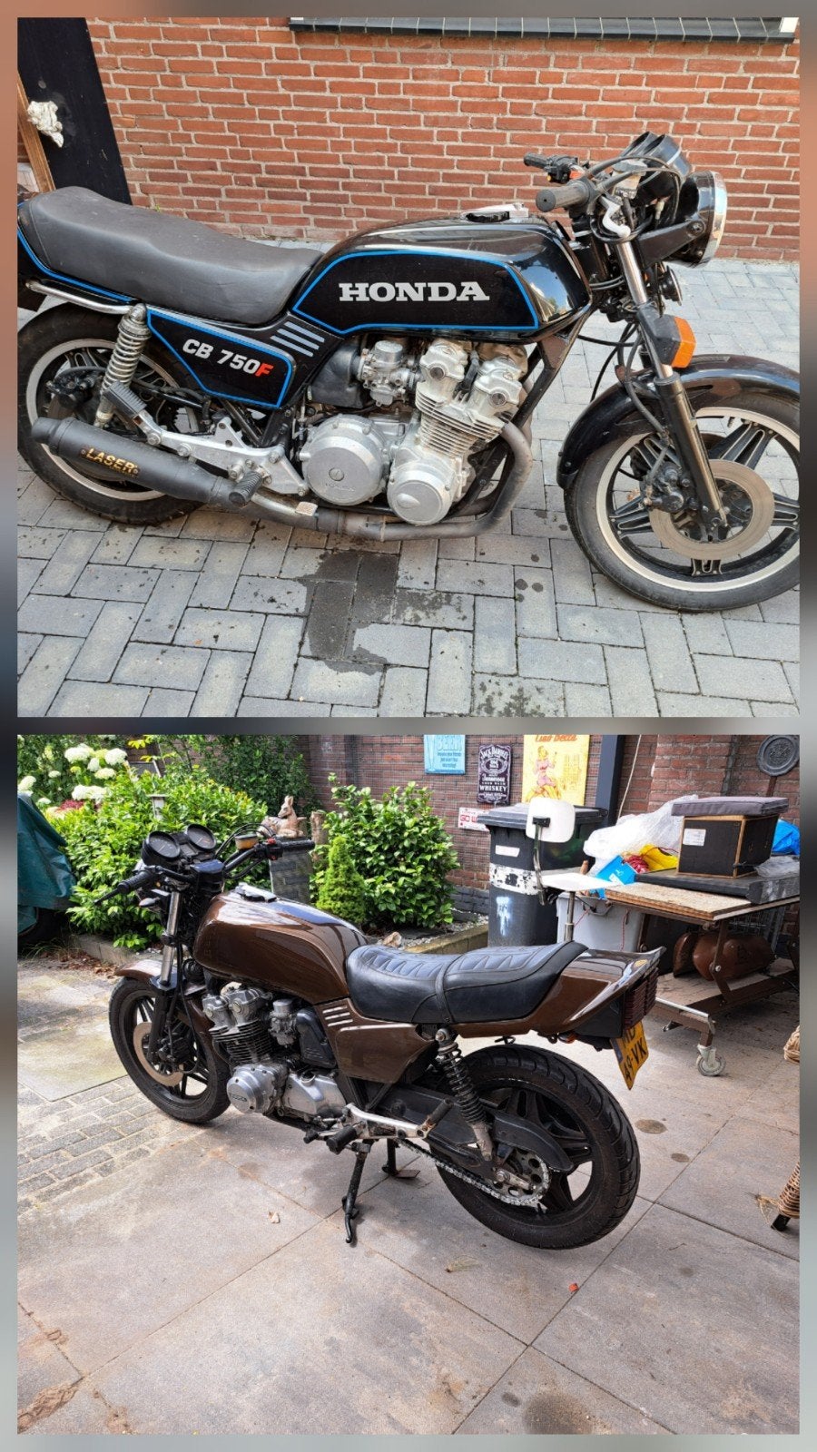 2 x Honda CB 750F Bol d'Or, Motoren, Particulier, Naked bike