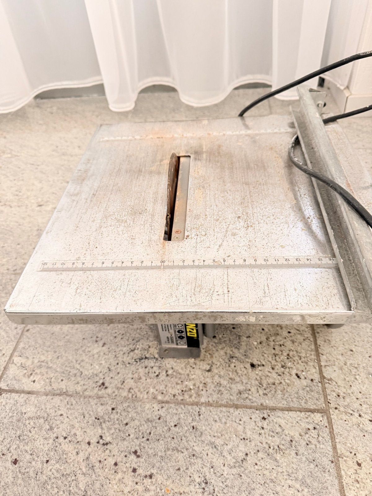 Kinzo Cirkelzaag 600W - Gebruikt maar functioneel