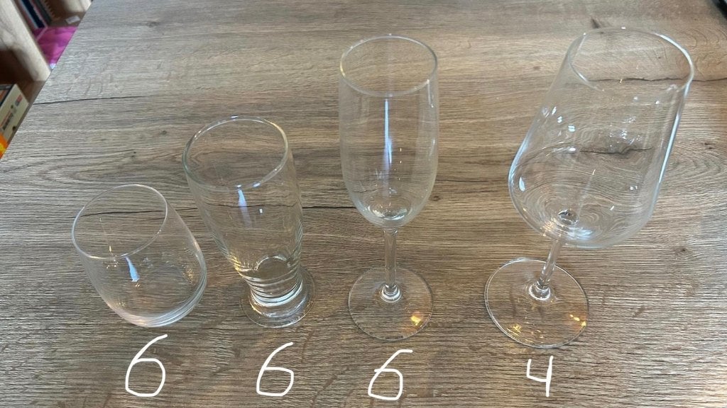 Diversen glazen, Ophalen, Zo goed als nieuw, Overige typen