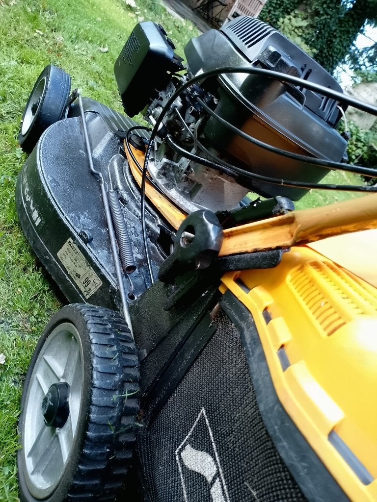 Grote professionele Stiga Turbo PRO 55S Combi grasmaaier., Cirkelmaaier, Gebruikt, Stiga, Benzine-grasmaaier