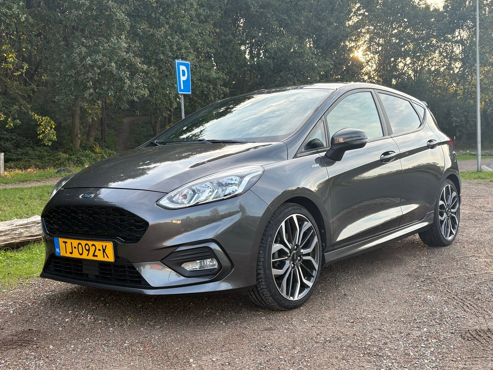 Ford Fiesta ST-Line 1.0 EcoBoost 2018 | 131.396 km | NAP, Voorwielaandrijving, Stof, 49 €/maand, Origineel Nederlands