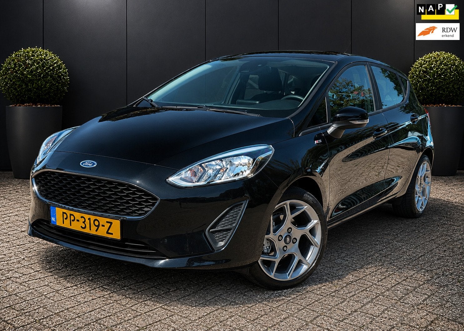 Ford Fiesta 1.1 ST-LINE NAVIGATIE CRUISE CTRL 5 DEURS AIRCO, Auto's, Voorwielaandrijving, Dealer onderhouden, 86 pk, Origineel Nederlands