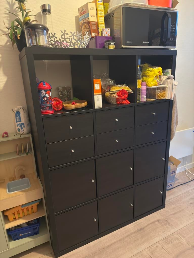 Kallax kast 3x4, Ophalen, Zo goed als nieuw