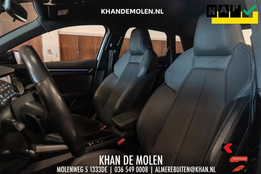 Audi A3 Sportback 30 TFSI S-Line 3x S-line|Cruise|Digital Da, Auto's, Stof, Gebruikt, Start-stop-systeem, Origineel Nederlands