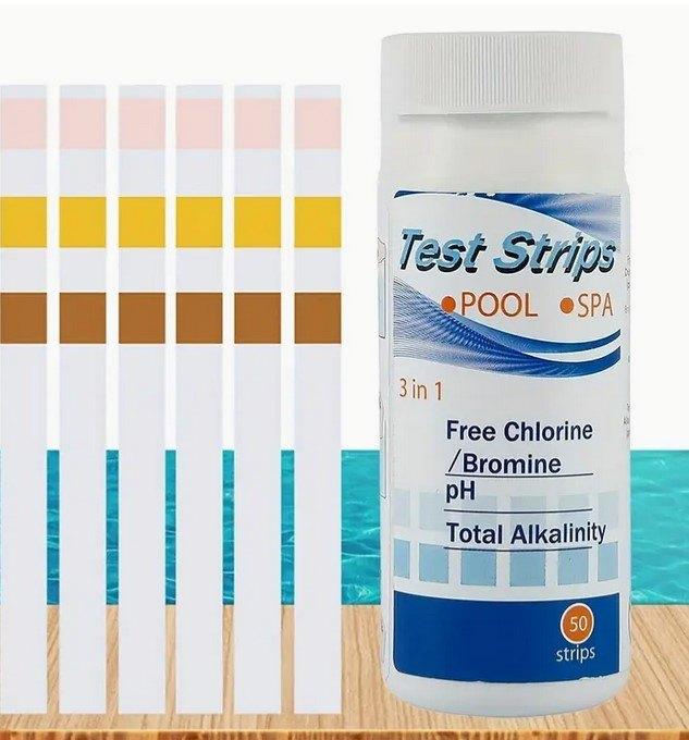 Zwembad teststrips tester voor chloor en ph waarde., Ophalen of Verzenden, Nieuw, Reinigingsmiddel