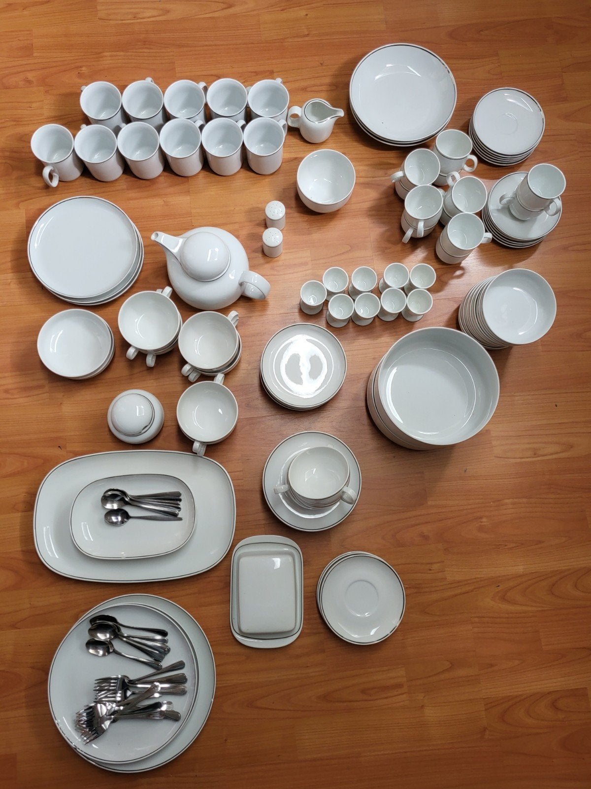 Arzberg Silverline servies teab, Ophalen