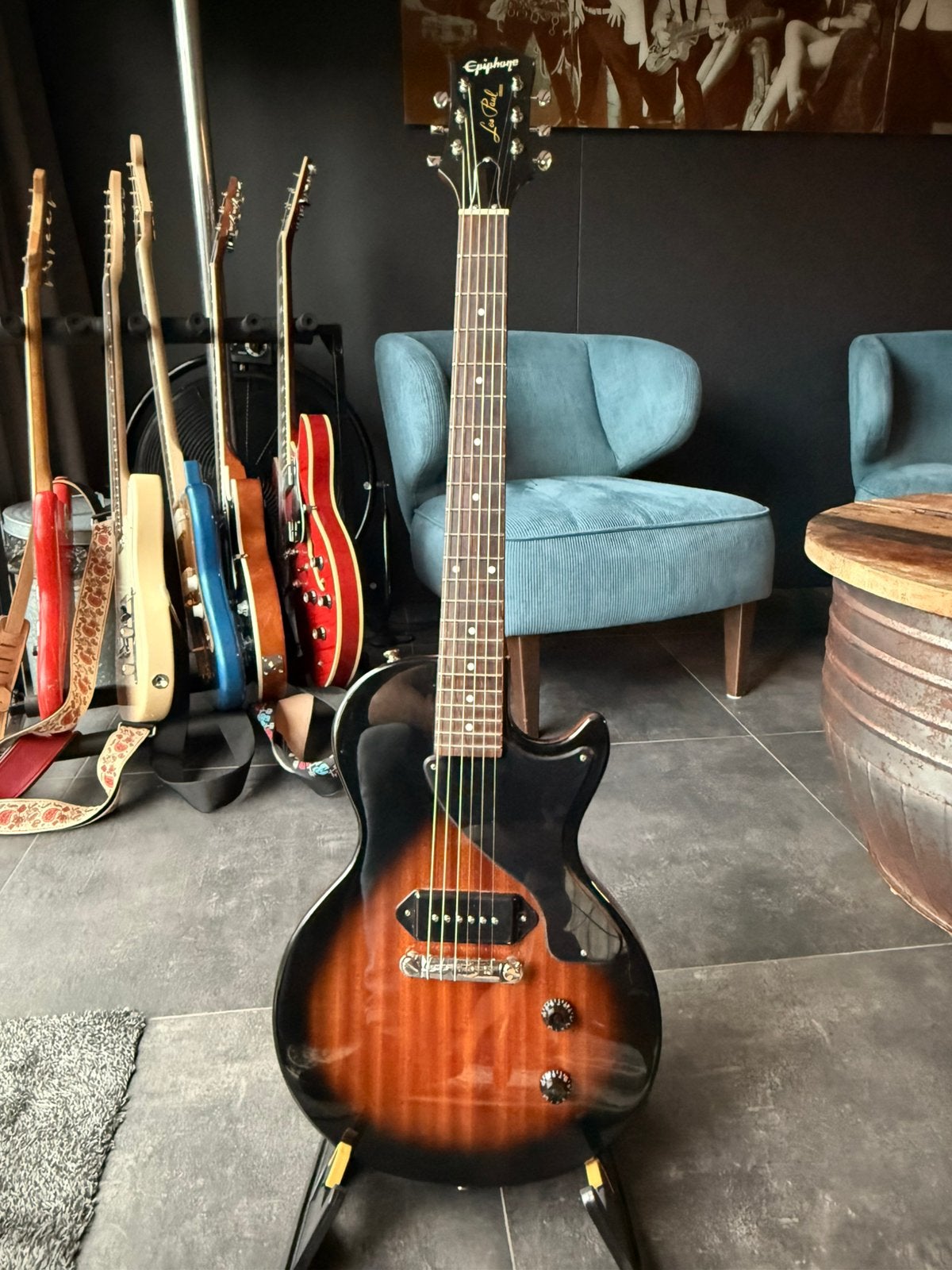 Epiphone Les Paul Junior Elektrische Gitaar, Ophalen, Gebruikt, Solid body, Epiphone