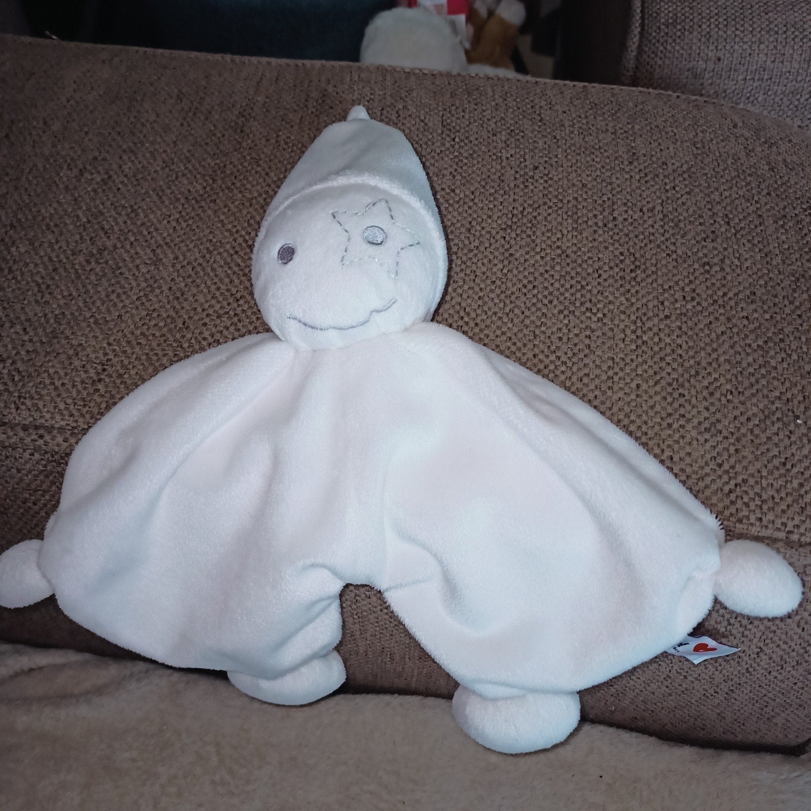 Prenatal wit spookje met rammelaar., Prénatal, Met geluid, Overige typen, Ophalen of Verzenden