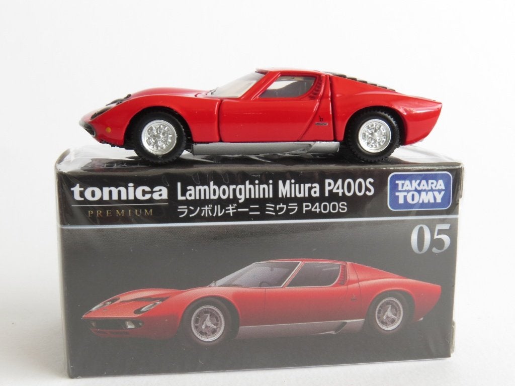 Tomica premium Lamborghini Miura 1/61 3inch tomy, Ophalen of Verzenden, Nieuw, Auto
