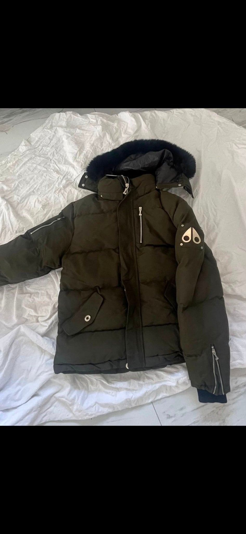Moose Knuckles stevige winterjas met bontkraag, Kleding | Dames, Jassen | Winter, Ophalen of Verzenden, Nieuw, Maat 38/40 (M)