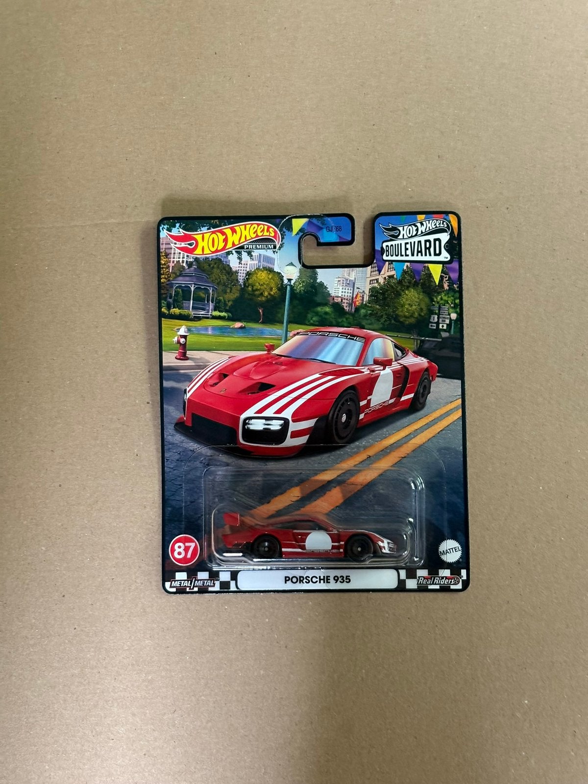 Hot Wheels Premium Porsche 935, Ophalen of Verzenden, Zo goed als nieuw, Auto