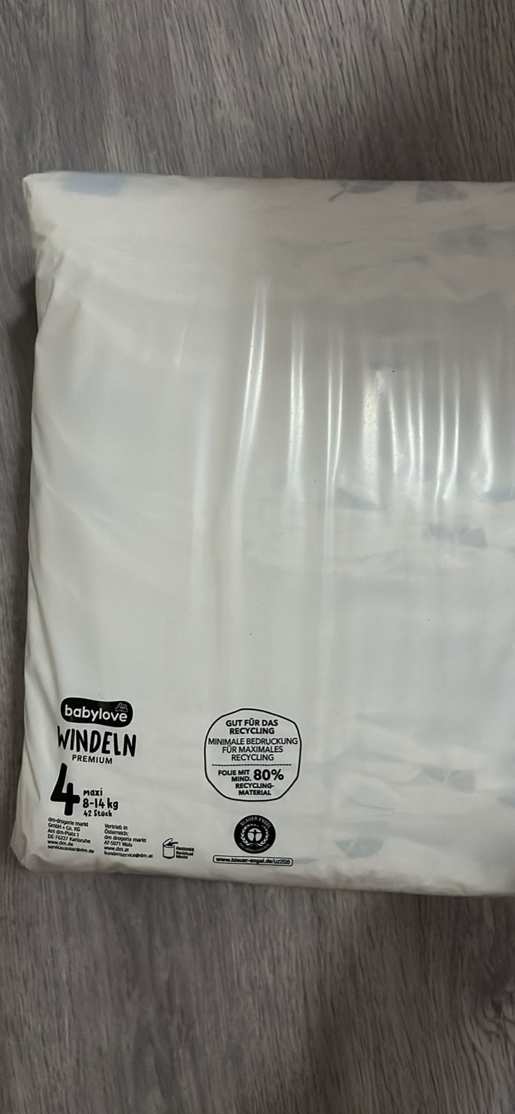 DM Babylove luiers maat 4 (3 pakken), Ophalen of Verzenden, Nieuw