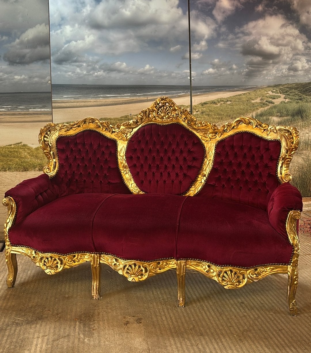 Gypsy stijl / barok bank, Ophalen
