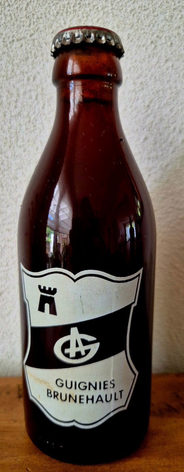 fles EXTRA GUIGNIES Brunehault bier ALLARD & GROETEMBRIL, Ophalen of Verzenden, Zo goed als nieuw, Flesje(s), Overige merken