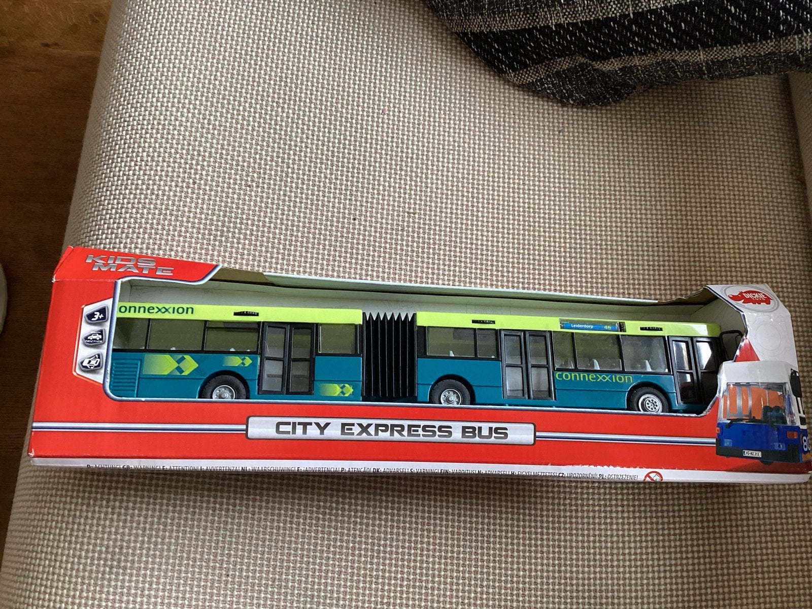 Dickie Toys City Express Bus Connexion Leiderdorp 46 Nieuw, Ophalen of Verzenden, Nieuw