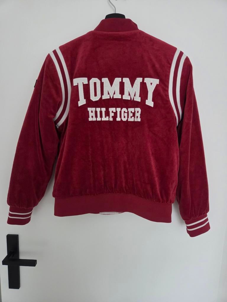 Tommy Hilfiger jas, Ophalen of Verzenden, Zo goed als nieuw, Maat 34 (XS) of kleiner, Rood