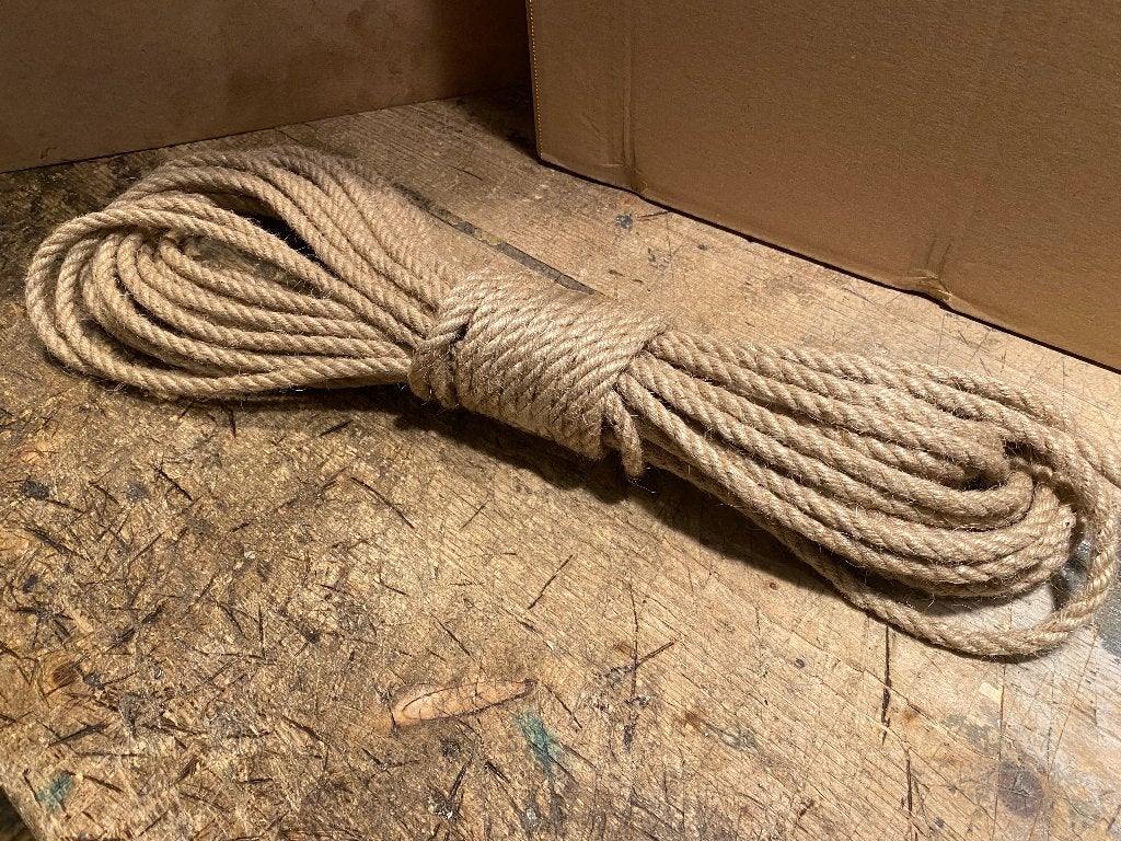 TOUW JUTE 6mm trossen a 20mtr., Ophalen, Nieuw, Overige typen