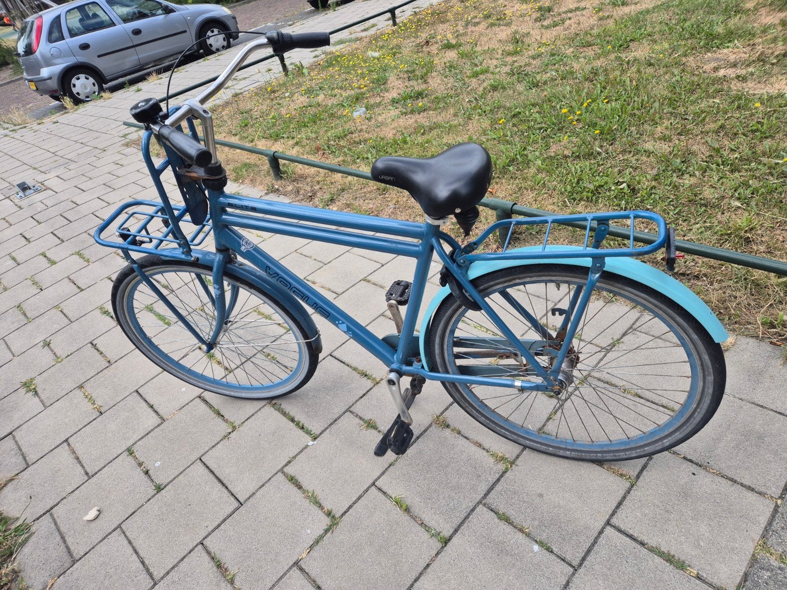 Heren fiets 28 inch frim maat 58cm, Fietsen en Brommers, Fietsen | Heren | Herenfietsen, 57 tot 61 cm, Ophalen of Verzenden, Gebruikt