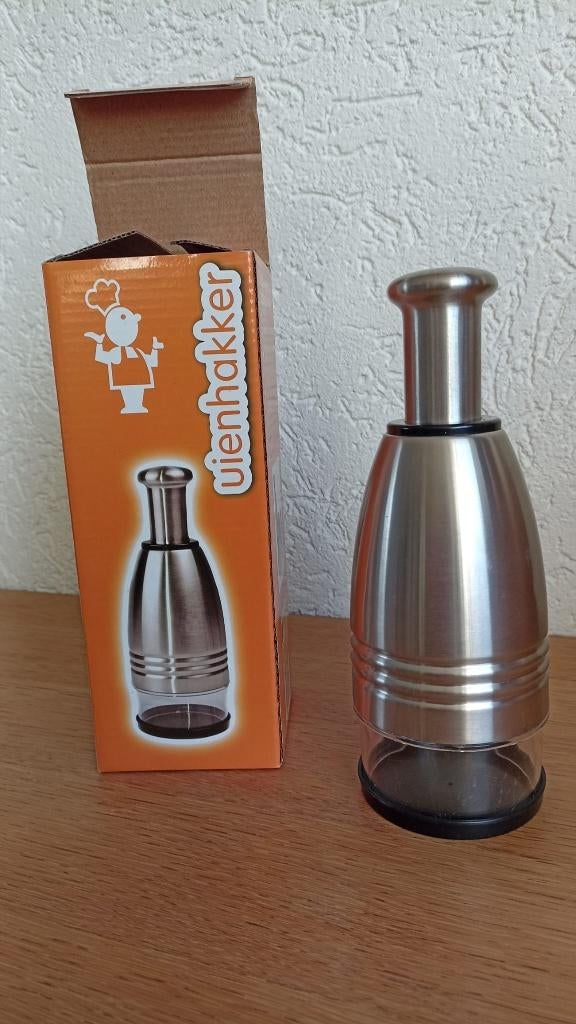 uienhakker / multihakker / hakker, RVS, Huis en Inrichting, Keuken | Keukenbenodigdheden, Ophalen of Verzenden, Gebruikt