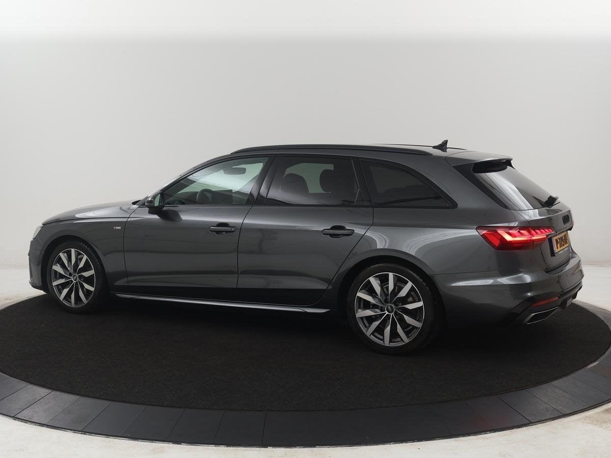 Audi A4 Avant 35 TFSI S edition Competition | S-Line | Stoel, Auto's, 4 cilinders, Origineel Nederlands, Zilver of Grijs, 84 €/maand