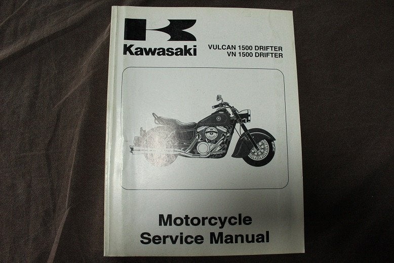 Kawasaki Vulcan 1500 Drifter VN1500 1999 service manual, Ophalen of Verzenden, Kawasaki