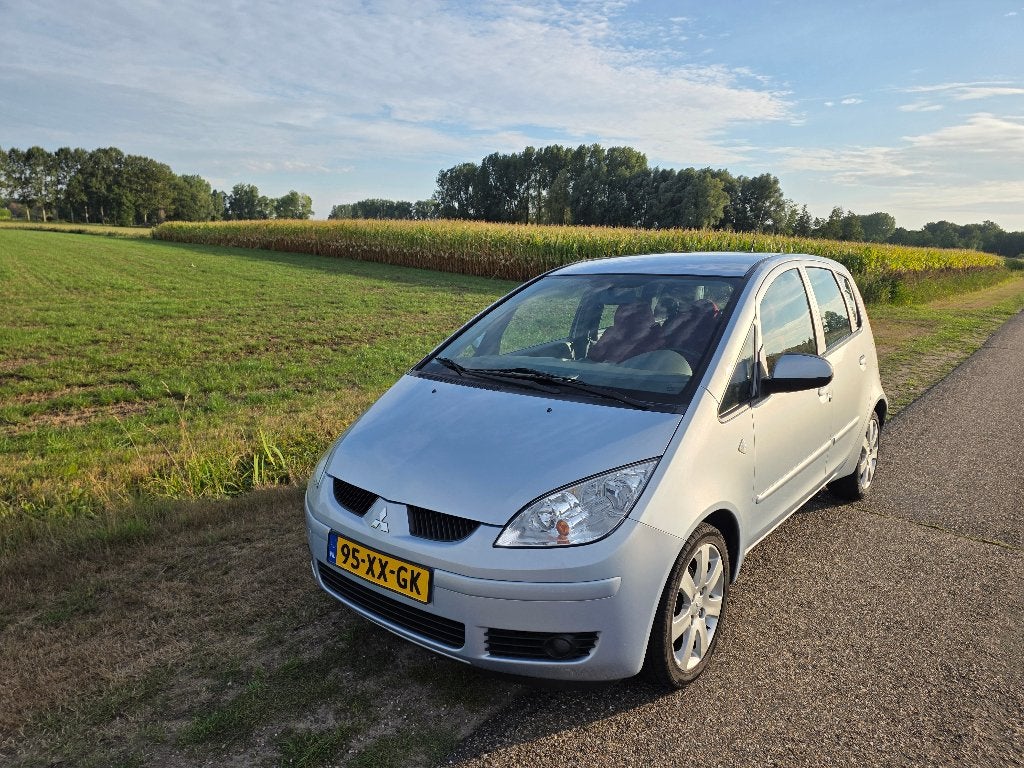 Mitsubishi Colt 1.3 CZ5 2007 Blauw, Auto's, Stof, Blauw, Colt, Origineel Nederlands