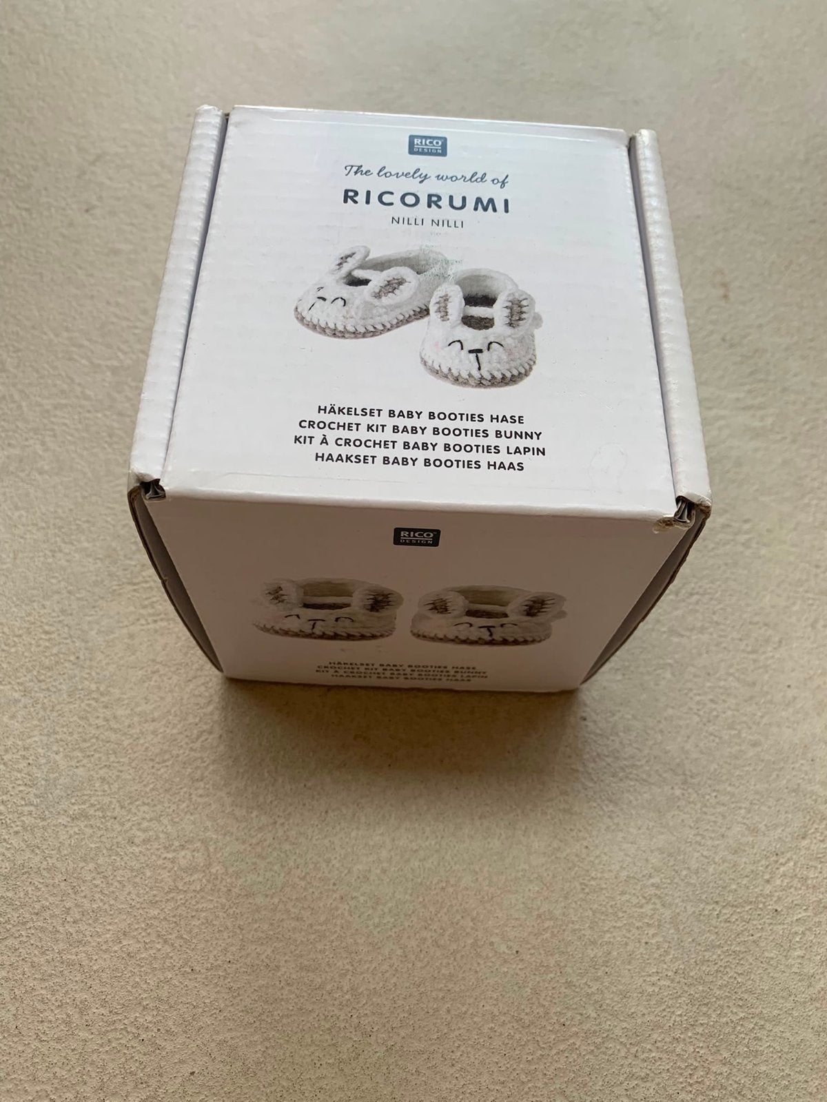 Rico Ricorumi Haakset Baby Slofjes Konijn, Ophalen of Verzenden, Nieuw, Haken, Naald