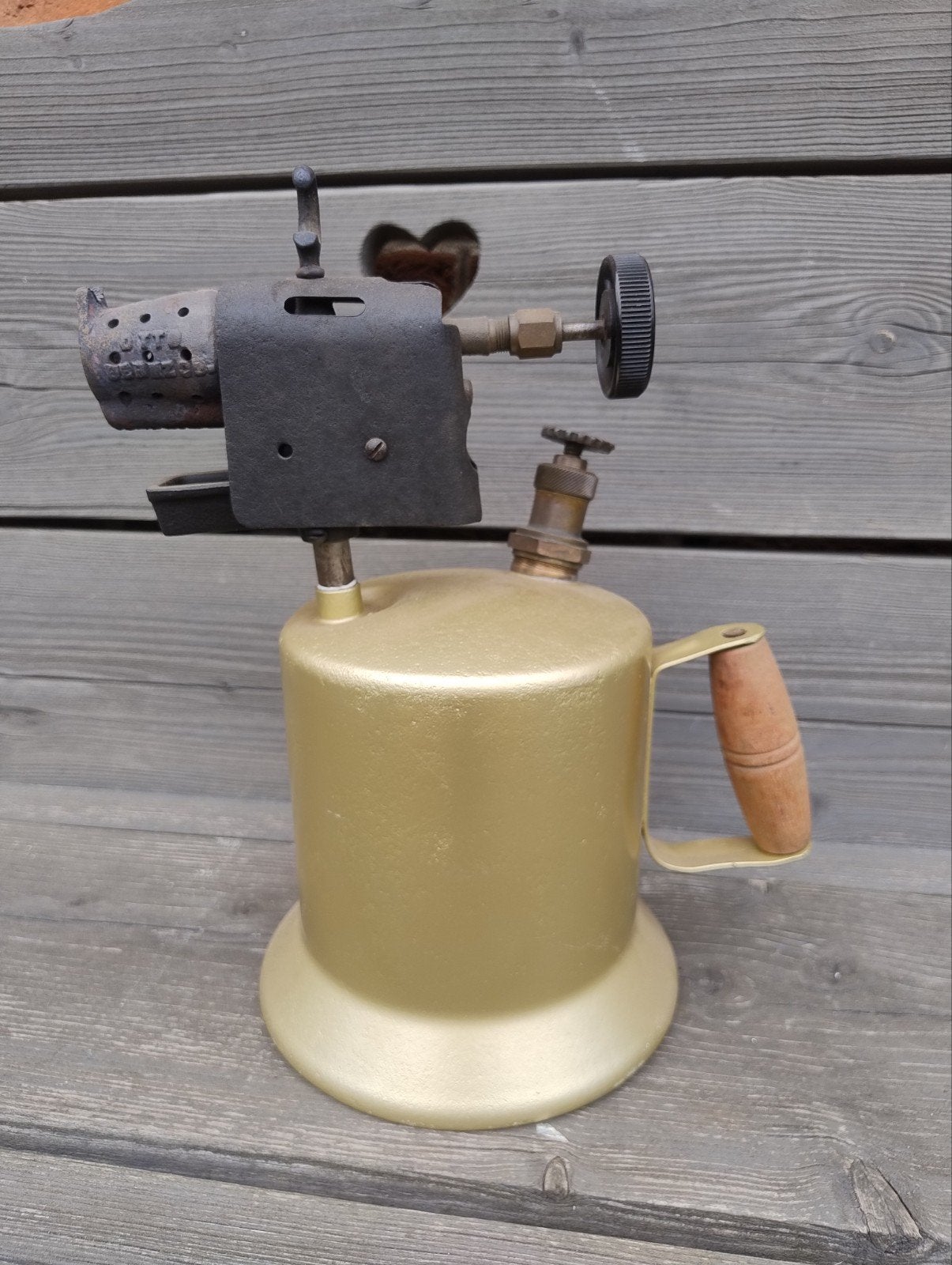 Otto Bernz benzine brander blow lamp löt lampe, Ophalen of Verzenden