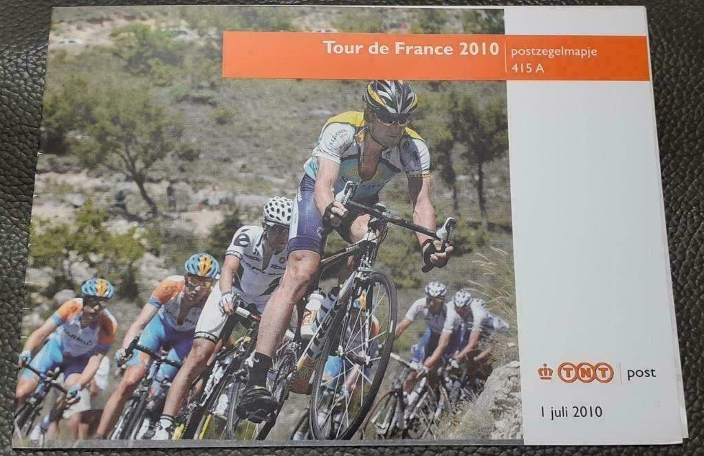 Postzegelmapje 415 A&B - Tour de France 2010, Verzenden, Na 1940, Postfris