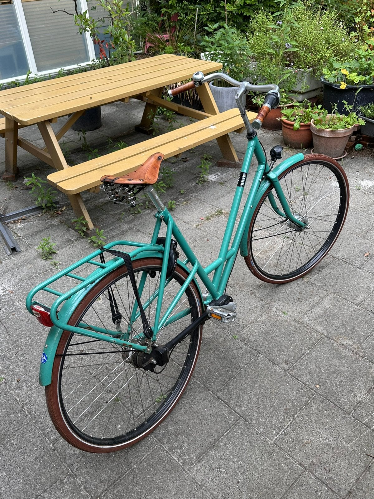 Brikbikes shaft drive, Ophalen, Terugtraprem, Gebruikt, Versnellingen