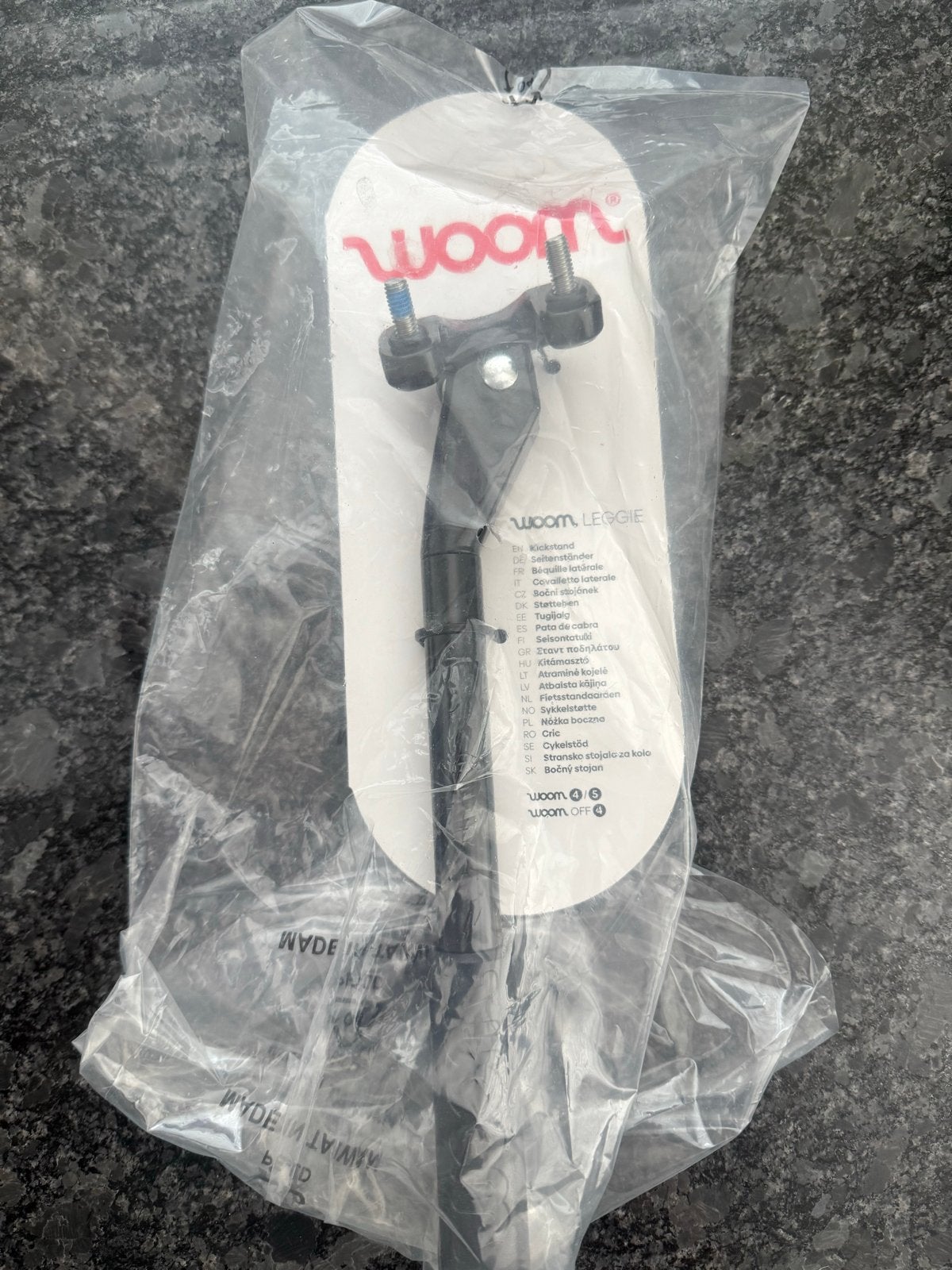 Woom Leggie fietsstandaard voor Woom 4 of 5, Ophalen of Verzenden, Nieuw, Kinderfiets, Overige typen
