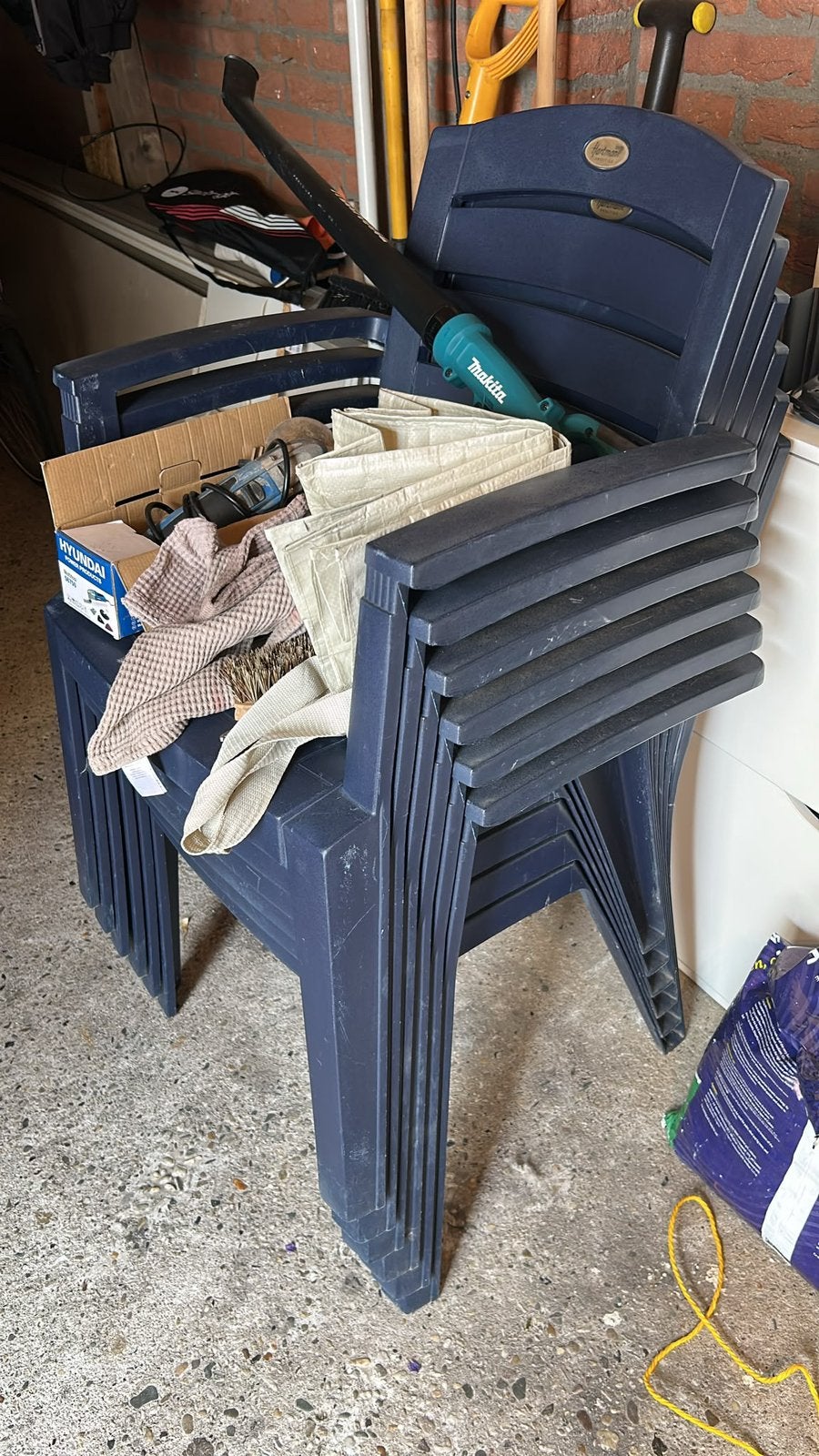 Hartmann kuipstoelen | 6 stuks à €15 p/s, Ophalen, Zo goed als nieuw, Kunststof