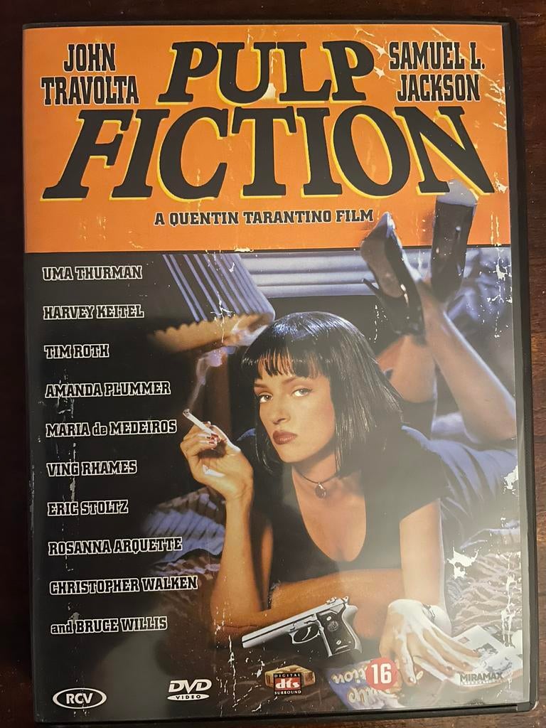 DVD Pulp fiction, Alle leeftijden, Ophalen of Verzenden, Zo goed als nieuw