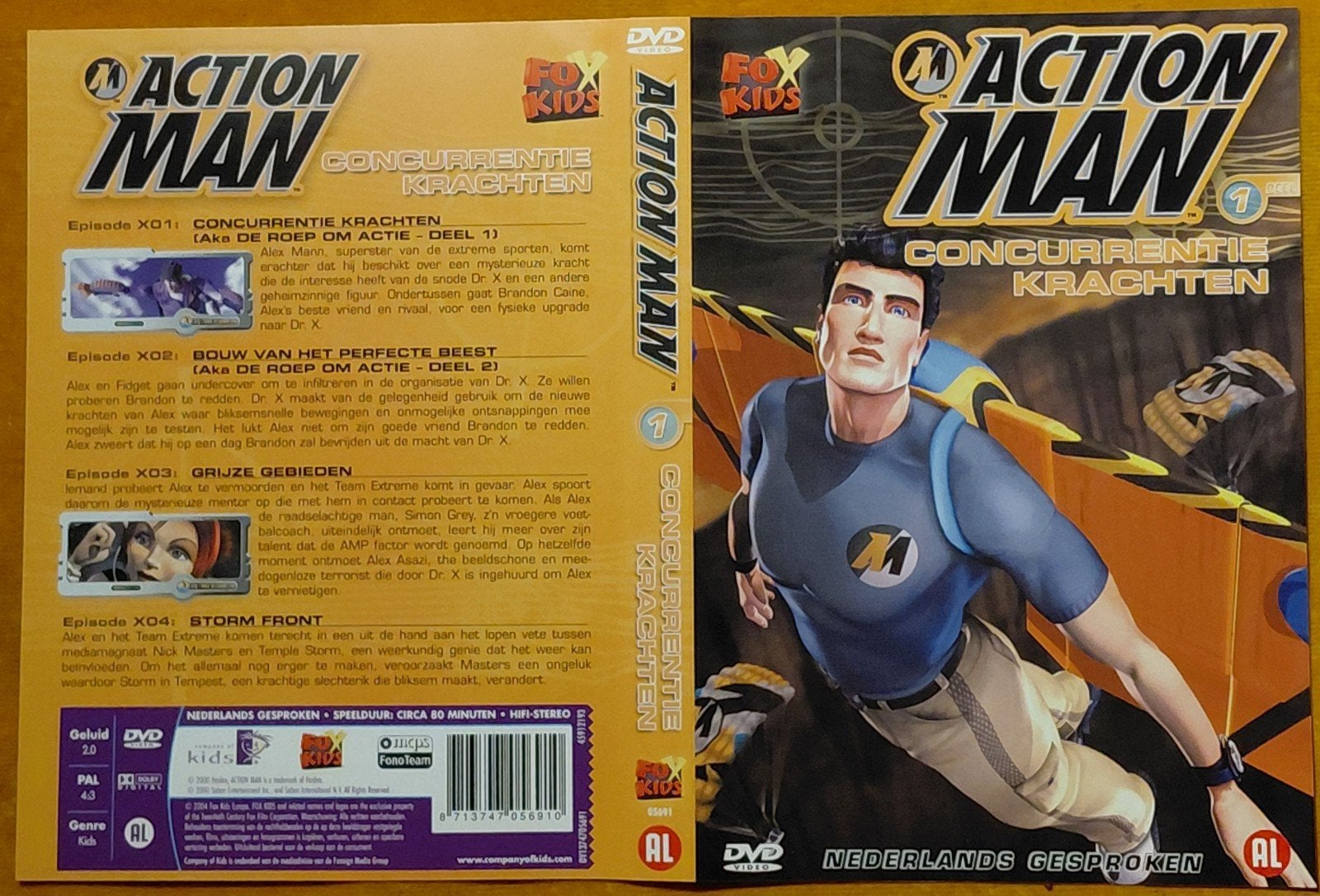 Action Man - Concurrentie Krachten  (Nederlands Gesproken), Avontuur, Gebruikt, Alle leeftijden, Tv-serie